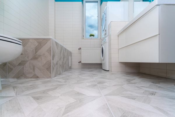 Bathroom Floor Remodeling in Bismarck