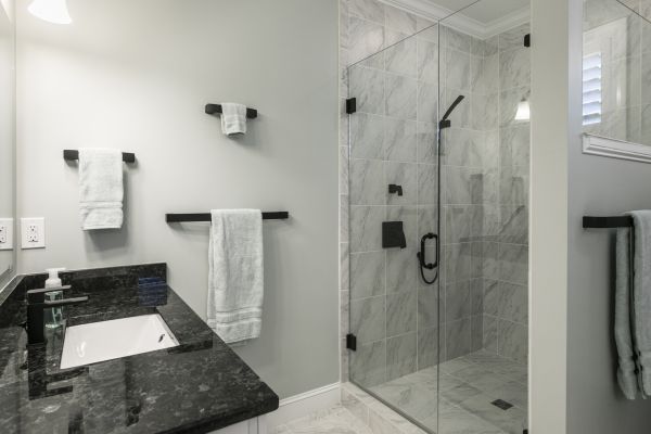Granite Shower Installation in Bismarck